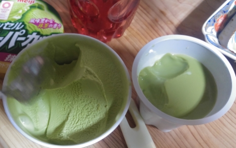 Matcha (Green Tea) ice cream